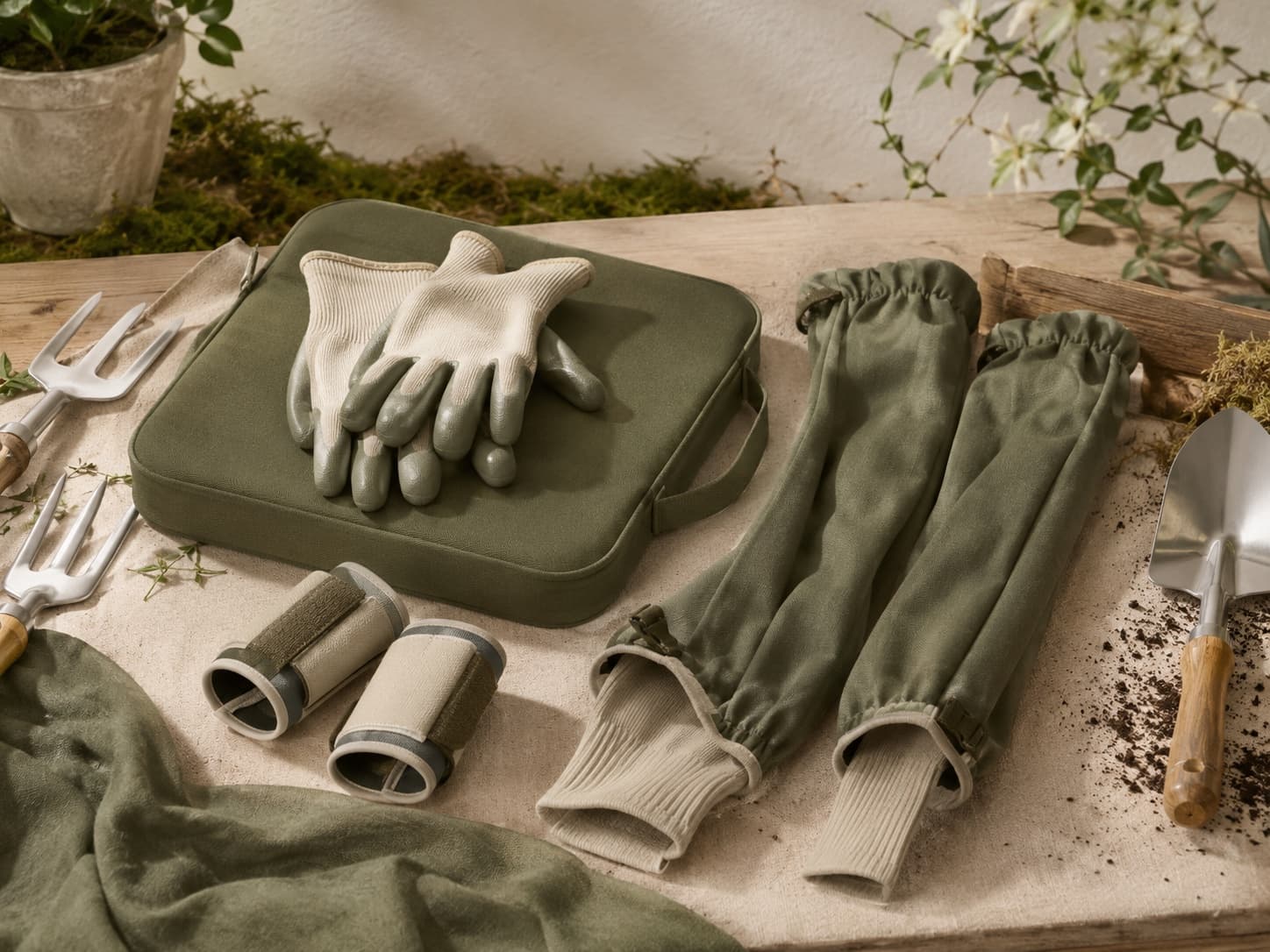 Gloves & Protection Set garden tool set